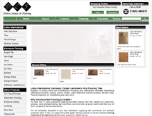 Tablet Screenshot of direct-flooring.com